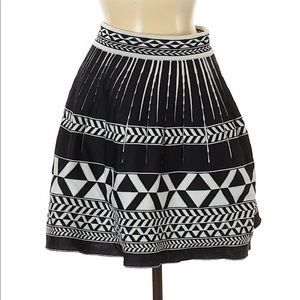 COPY - Maje Black Justin Jacquard Miniskirt skirt 2